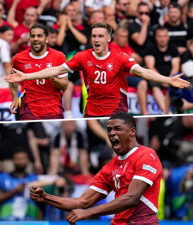 关于瑞士队运用绝技，成功跻身实时冠军行列的信息